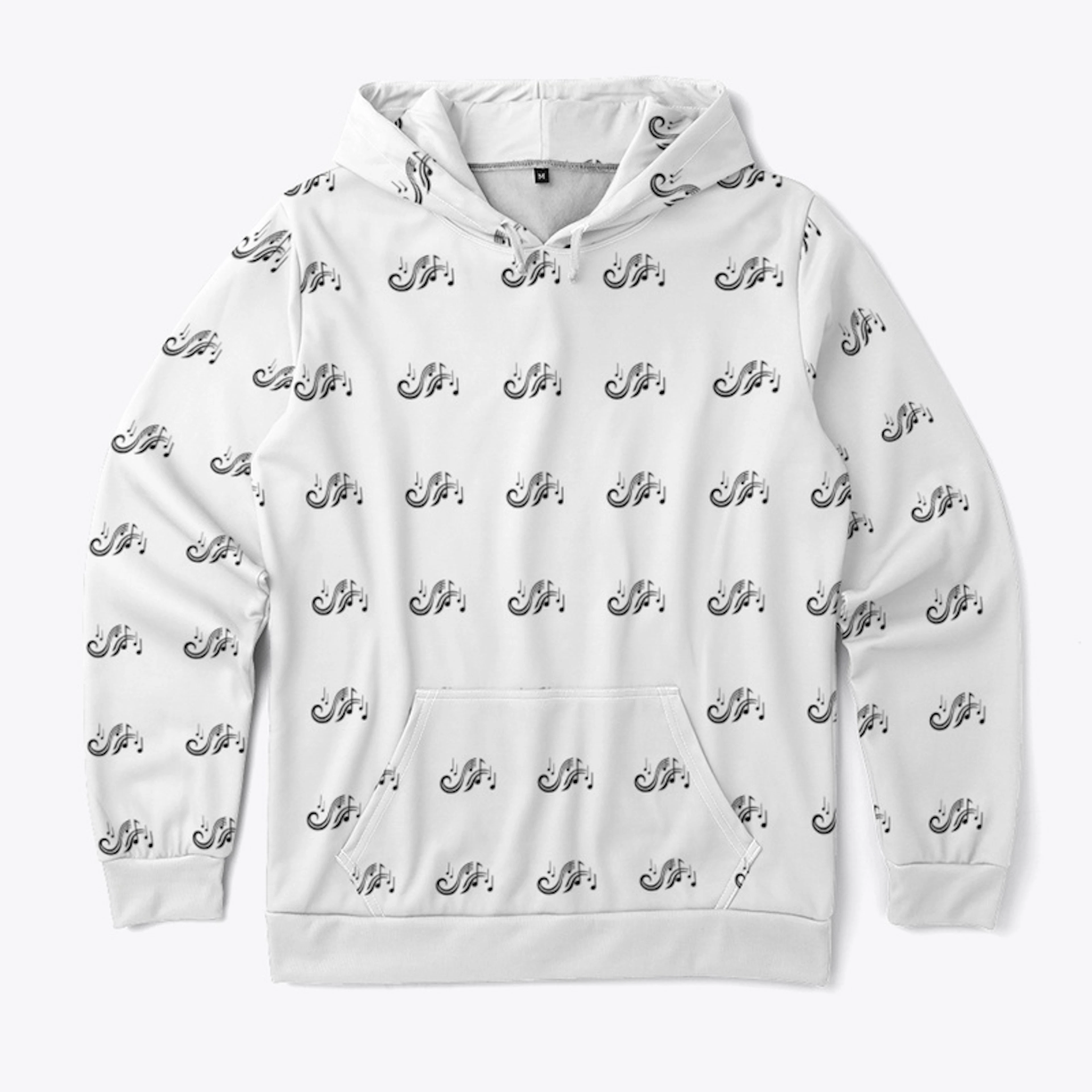 Melodic All-Over Print (White)